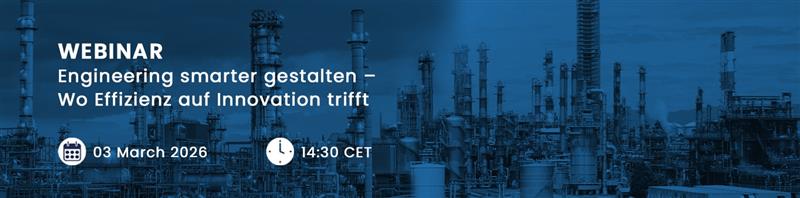 Engineering smarter gestalten Wo Effizienz auf Innovation trifft für Chemie, Pharma, Energie, Wasser & Recyclinganlagen